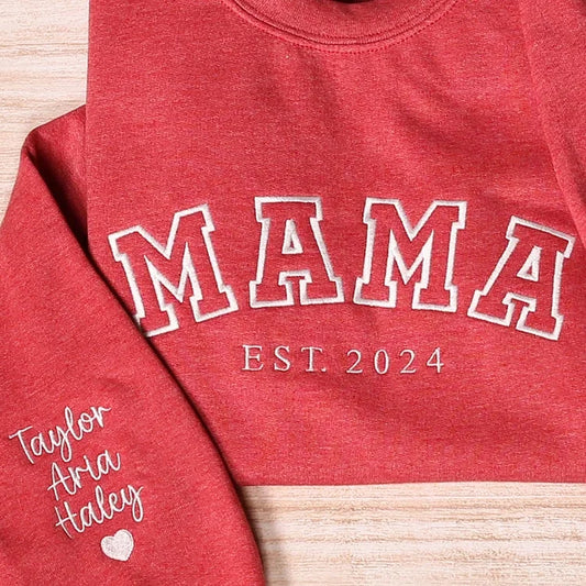 MAMA Embroidered Sweatshirt