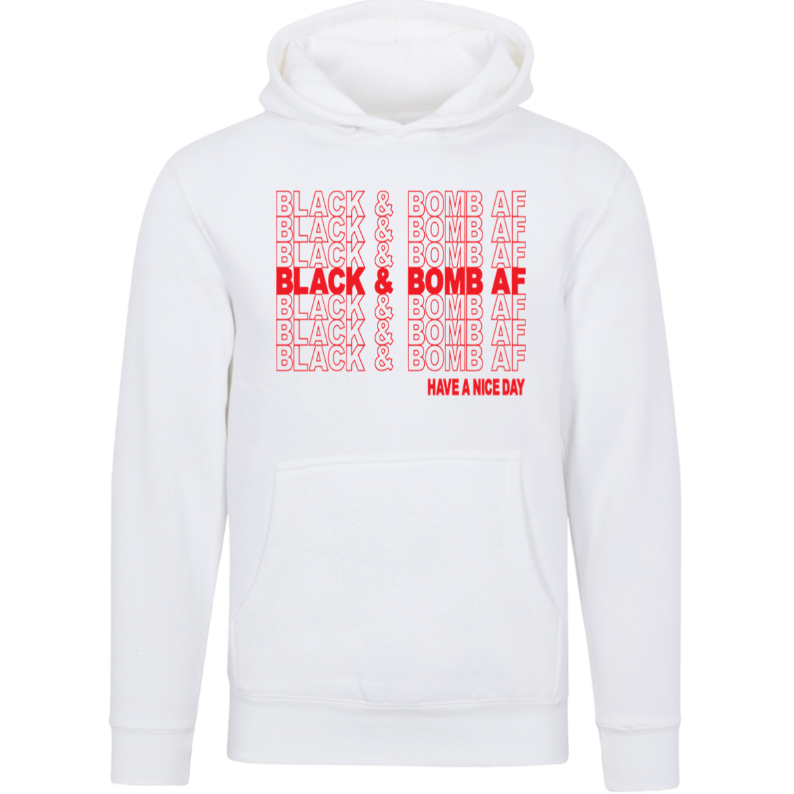 Black & Bomb AF - Statement Tee & Hoodie