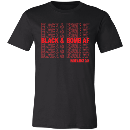 Black & Bomb AF - Statement Tee & Hoodie