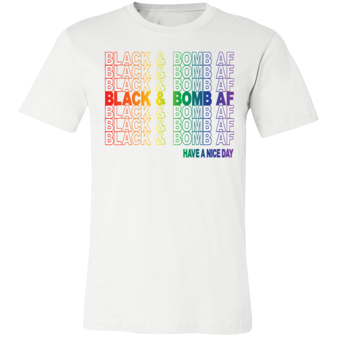 Black & Bomb AF - Statement Tee & Hoodie