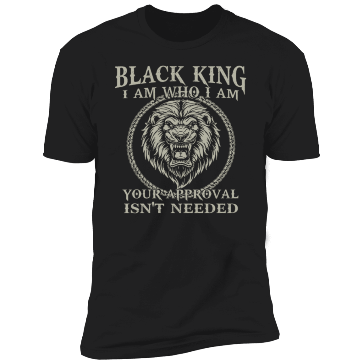 Black King - I Am Who I Am Statement Tee