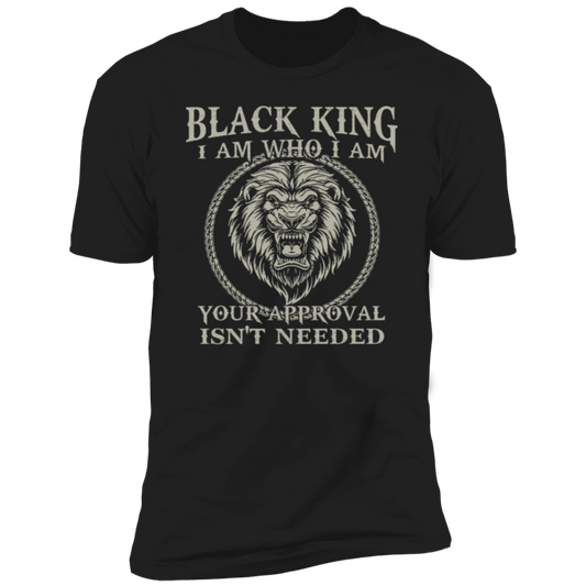 Black King - I Am Who I Am Statement Tee