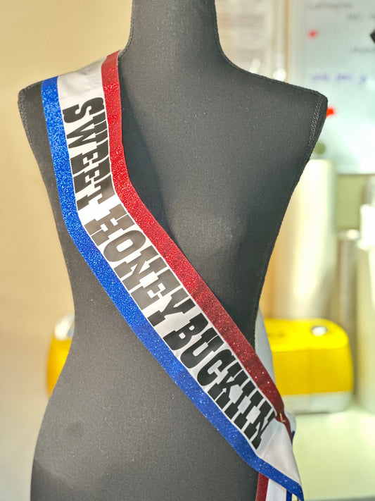 Custom Cowboy/Cowgirl Sash