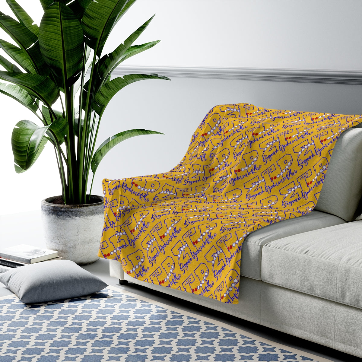 Velveteen throw online blanket